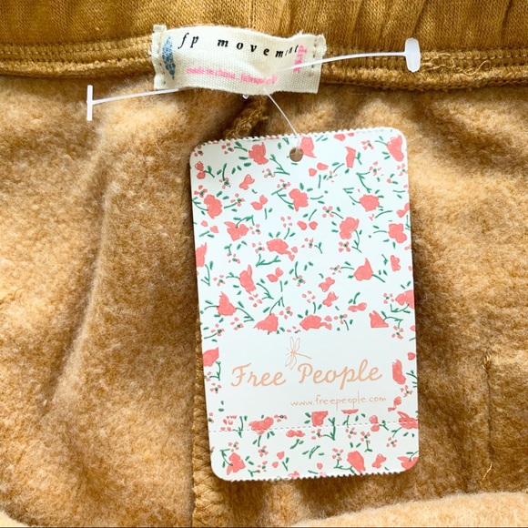 🌸New🌸 FP Movement Jogger Pants Gold Size XS NWT - Picture 8 of 13